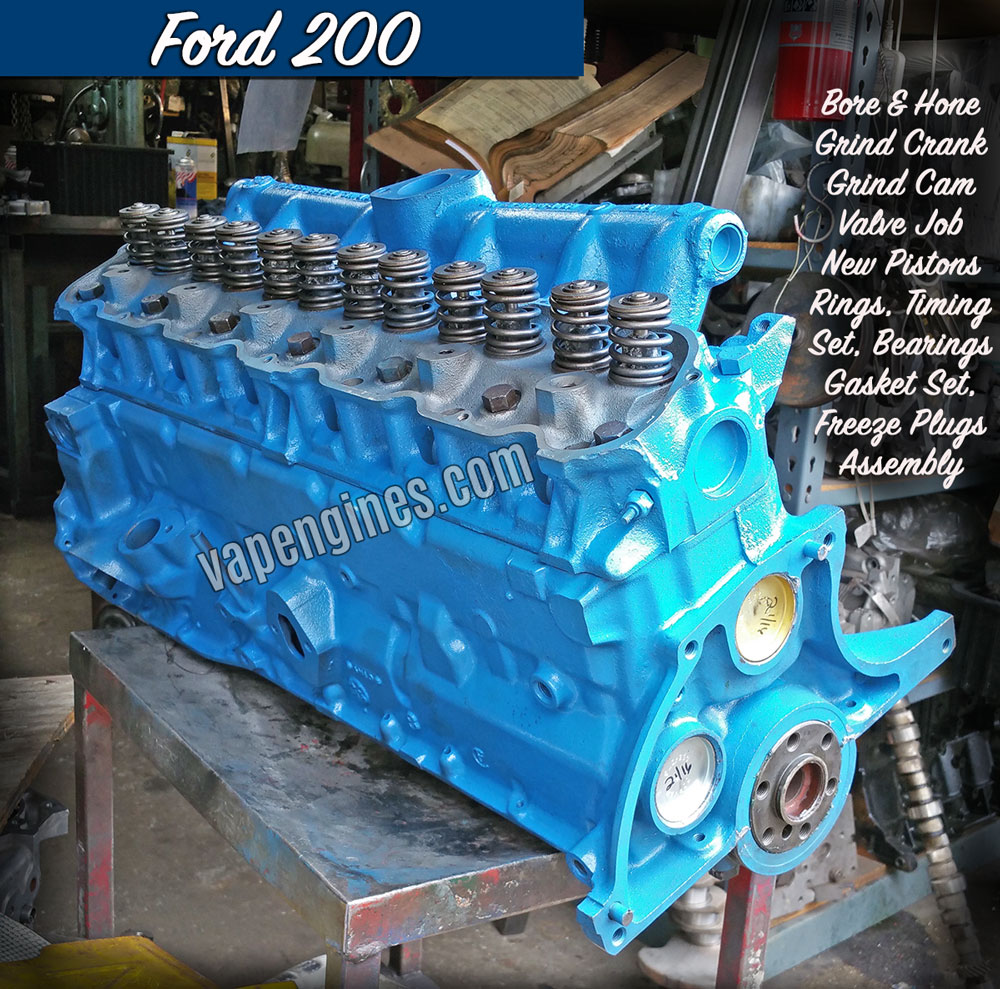 Ford 200 rebuilt engine #2