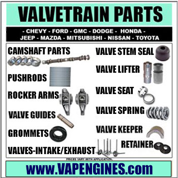 Valvetrain parts for cylinder head repair