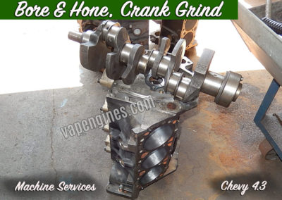 Machine Shop Services- Bore and Hone, Crank Grinding