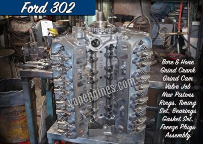Ford 302 Engine Rebuilding