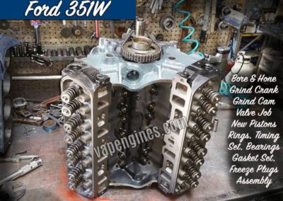 Ford 351W Engine Rebuild Machine Shop