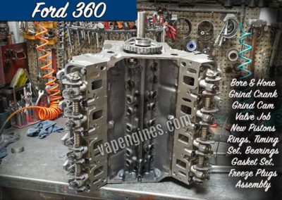 Ford 360 Engine Rebuild Machine Shop