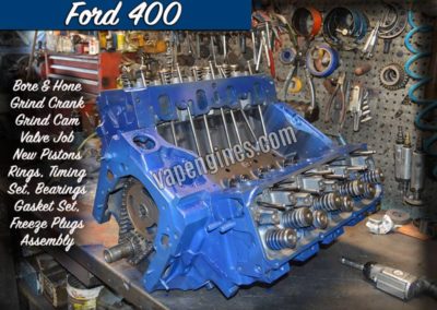 Ford 400 Engine Rebuild Machine Shop