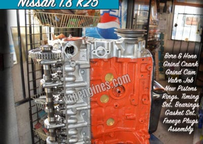 Nissan 1.8 K25 Forklift Pickup Engine Rebuild