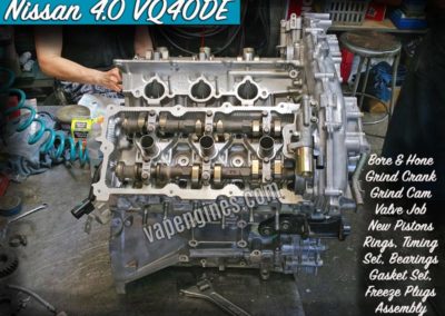 Nissan 4.0 VQ40DE Engine Rebuild