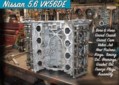 Nissan 5.6 VK56DE Engine Rebuild
