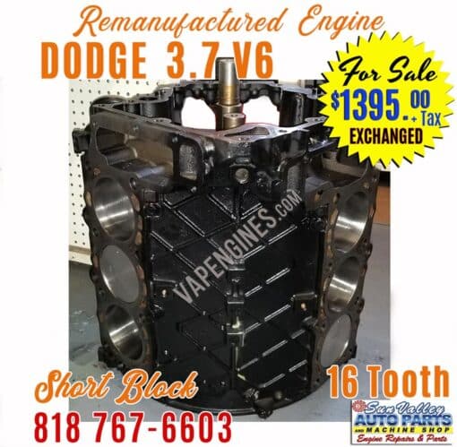 Dodge Jeep 3.7 V6 Engine for sale