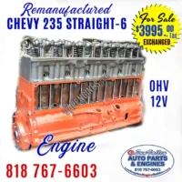 Rebuilt GM Chevy 235 Engine for Sale